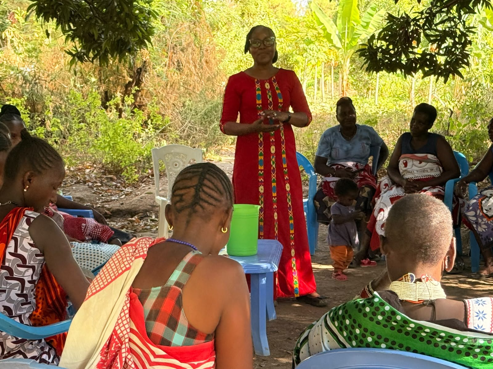 Women exploring enterprise ideas in Ngurumani